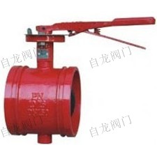 手動溝槽蝶閥D81X-16Q